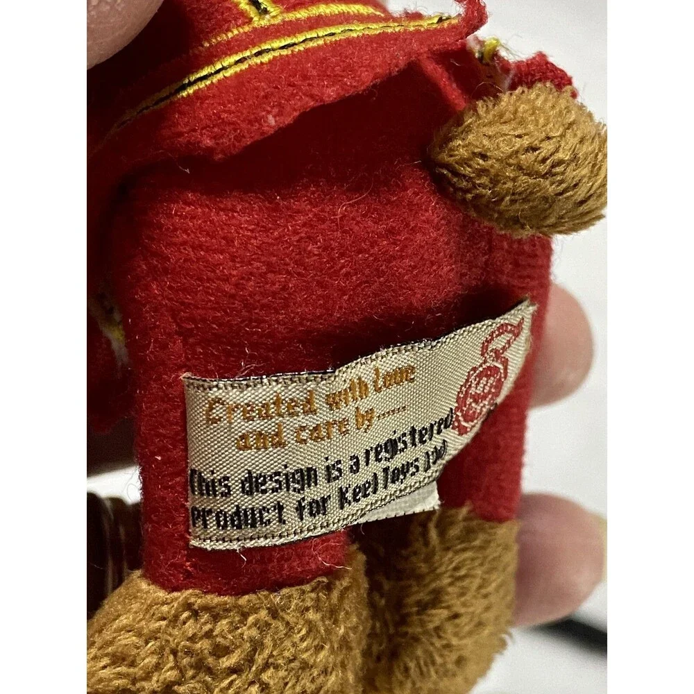 Teddy Bear Keel Toys British Royal Guard London Beefeater Plush Red Stuffed 9